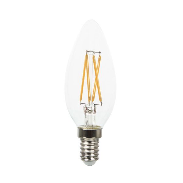 VT-43651 Lampe 4w LED flamme 2700k E14 Dim
