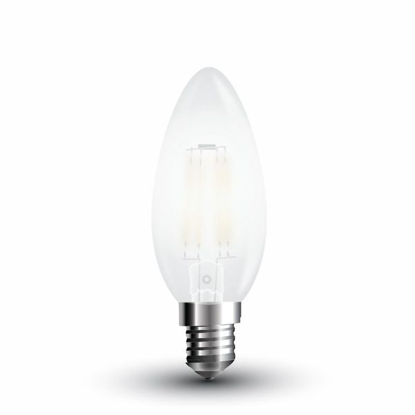 VT-4475 Lampe Lampe Filaments à flamme Givrante 4w 4000k E14