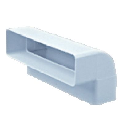 Codo PVC rígido vertical 90° 55x220 - 8423828033654