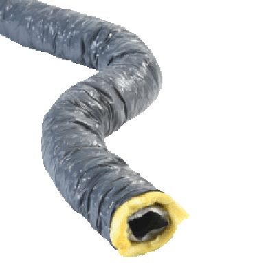 Conduíte de PVC flexível isolado LV25 ø80 lg 6m - CPSLV2508006PVC