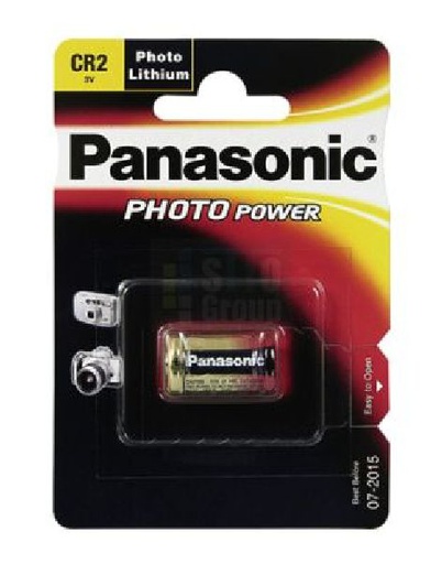 [PIL-CR2-P] Panasonic CR2 - 850 mAh - 3V  Pile photo - CR2-P