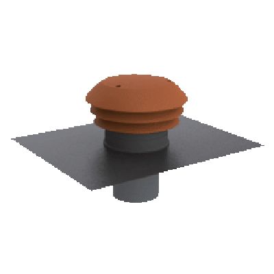 [AX-CTT160] Tile roof outlet cap ø160 - CTT160