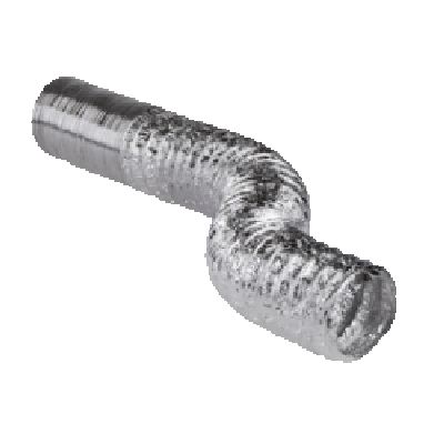 [AX-CAS12510] Conducto desnudo de aluminio flexible M0 ø125 largo 10m - 8010300261737